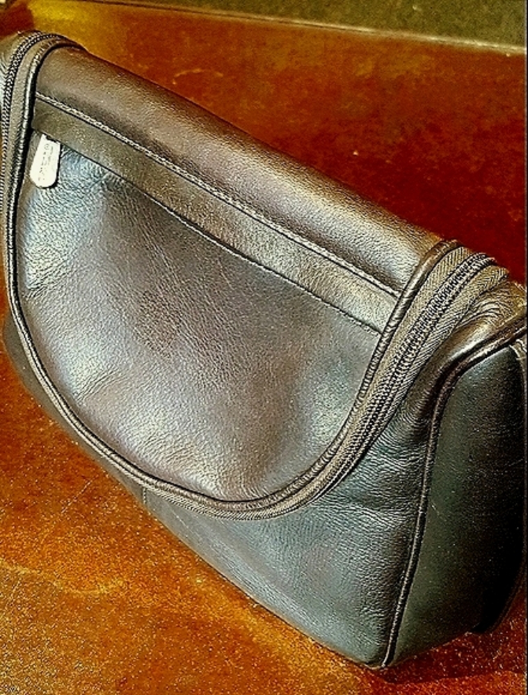 Piel Brown Leather Travel Bag